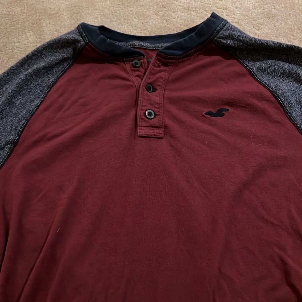 Long Sleeve Hollister Shirt - Picture 2 of 3